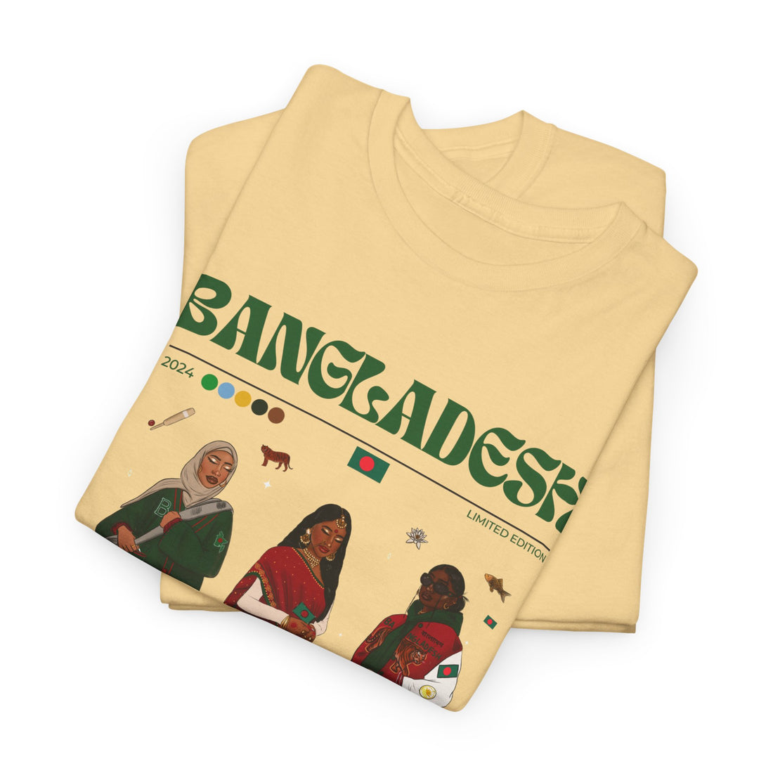 Bangladesh x Streetwear Series - Unisex Heavy Cotton Tee