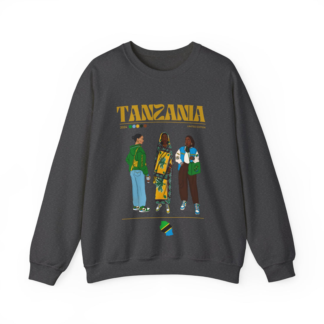 Tanzania x Streetwear Series - Crewneck Sweatshirt