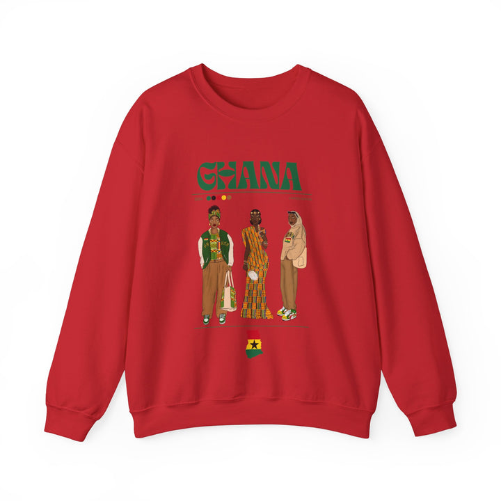 Ghana x Streetwear Series -  Crewneck Sweatshirt