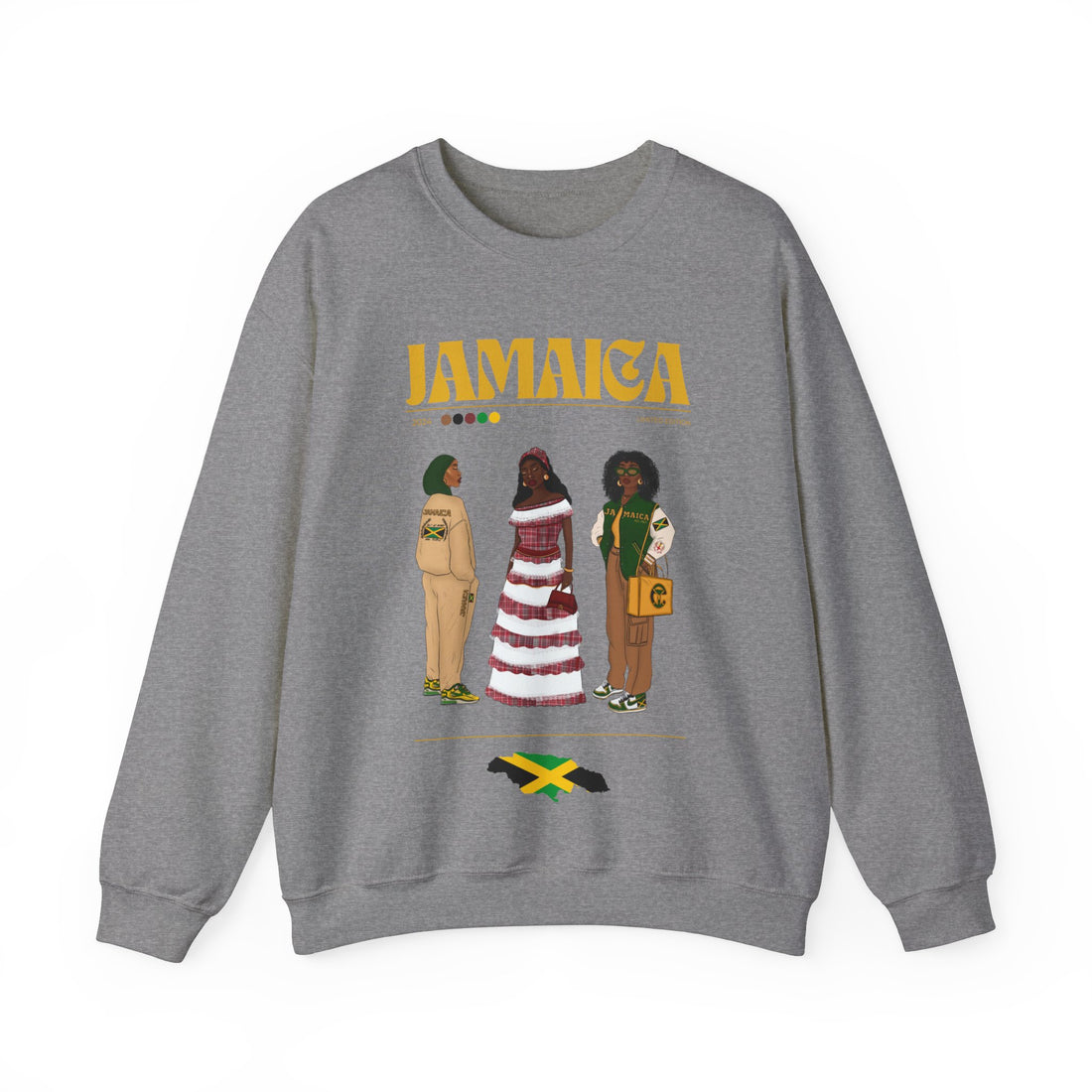 Jamaica x Streetwear Series - Crewneck Sweatshirt