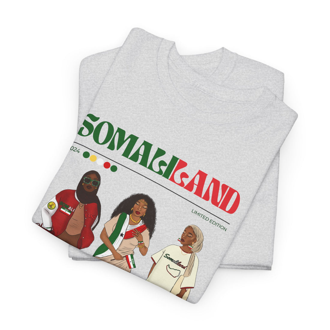 Somaliland x Streetwear Series - Unisex Heavy Cotton Tee