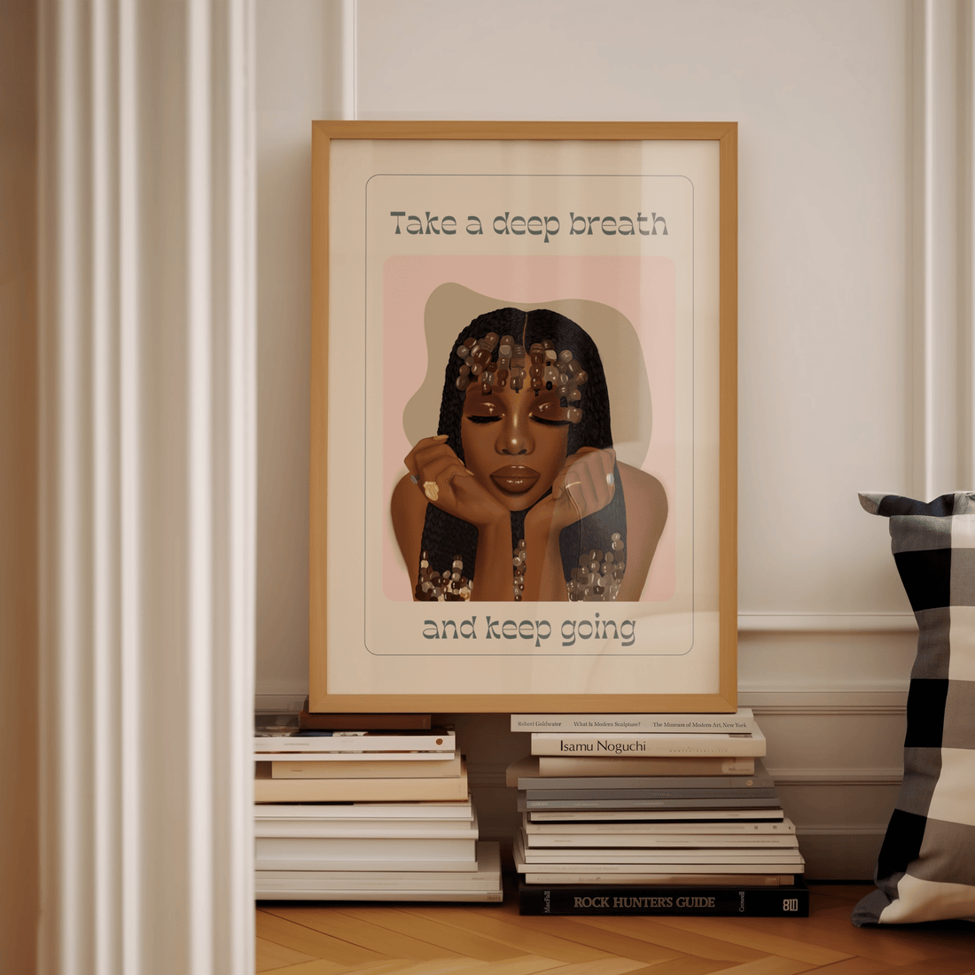 Take a Deep Breath - Matte Vertical Posters