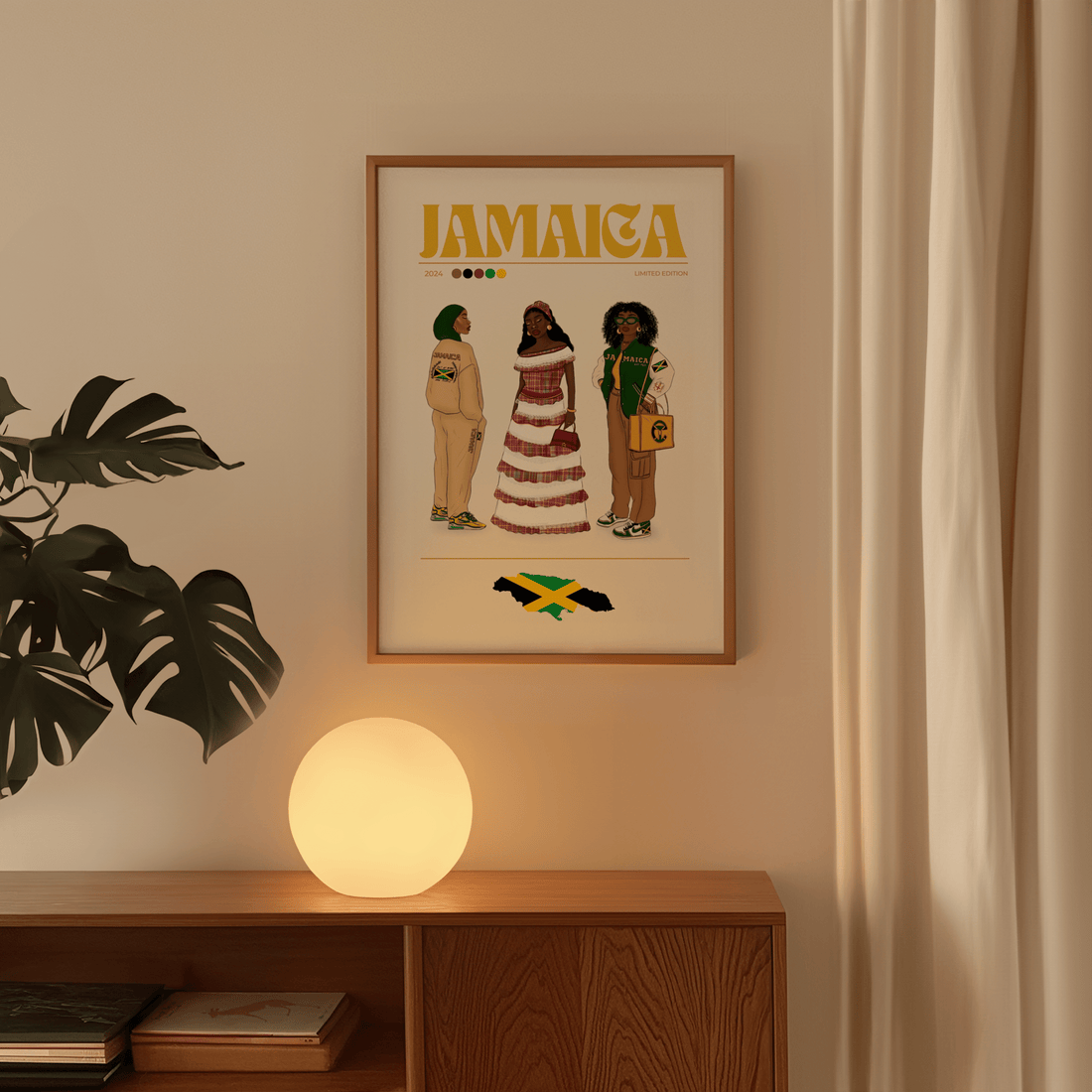 Jamaica x Streetwear - Matte Vertical Posters