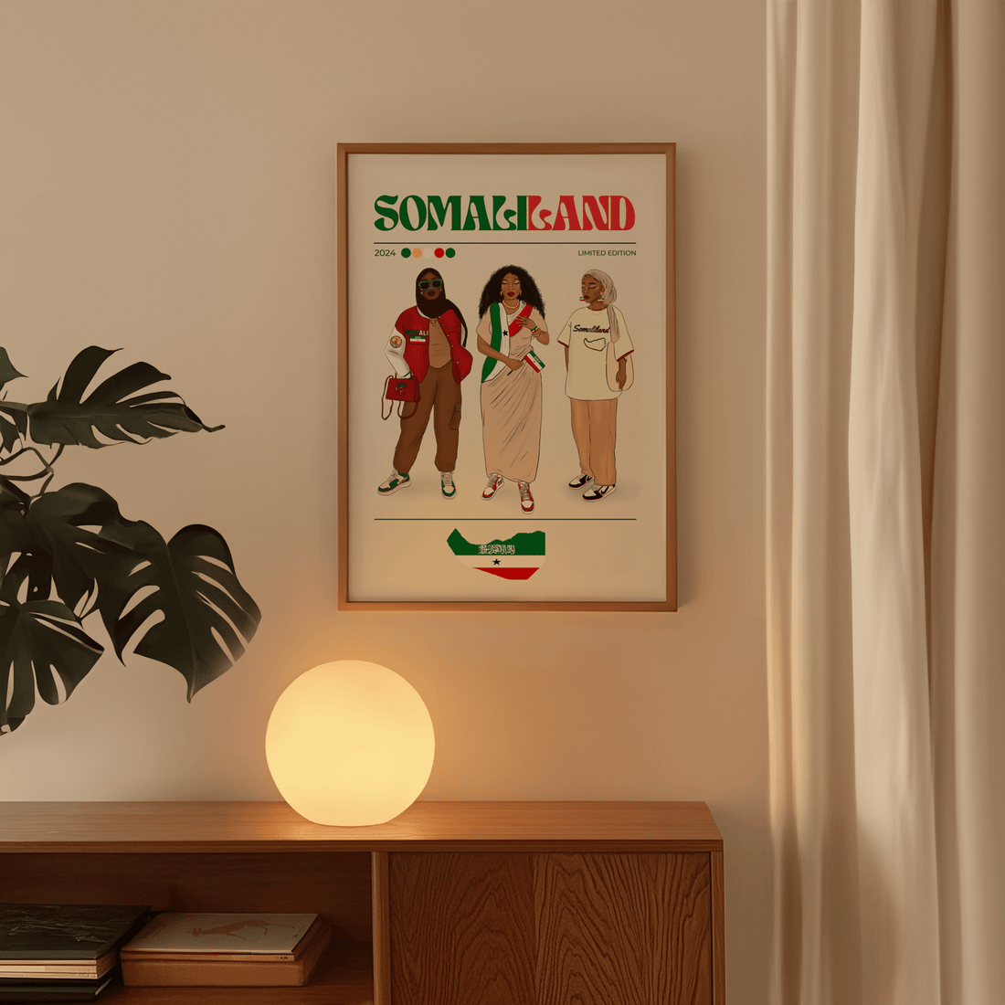 Somaliland x Streetwear - Matte Vertical Posters