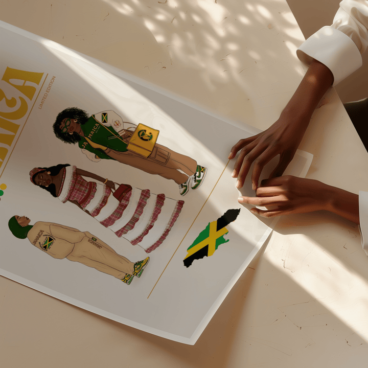 Jamaica x Streetwear - Matte Vertical Posters