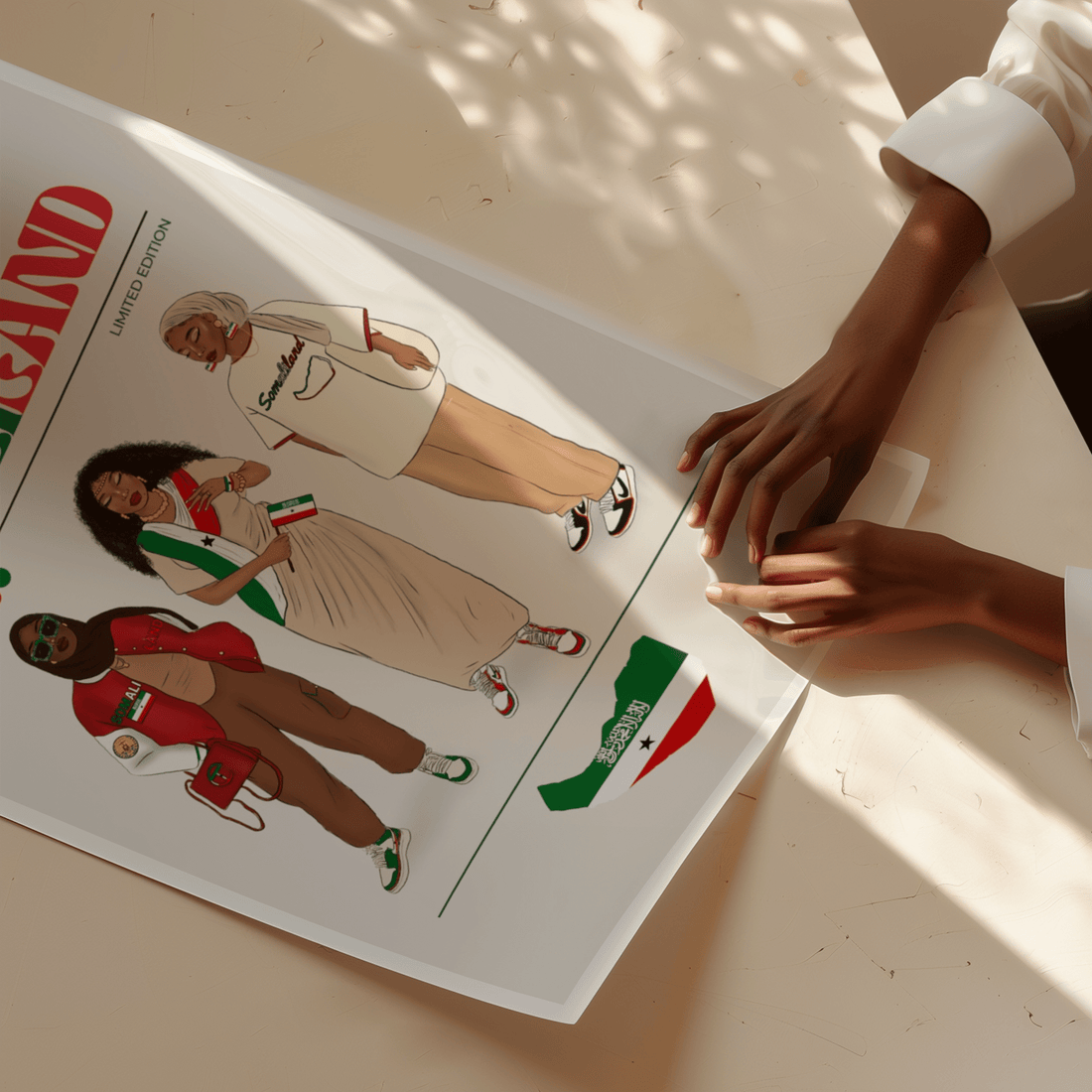 Somaliland x Streetwear - Matte Vertical Posters