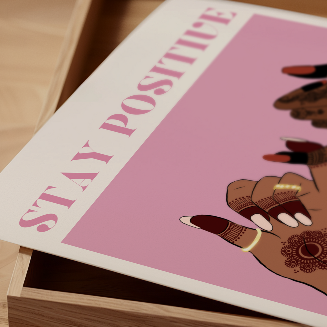 Stay Positive - Matte Vertical Posters