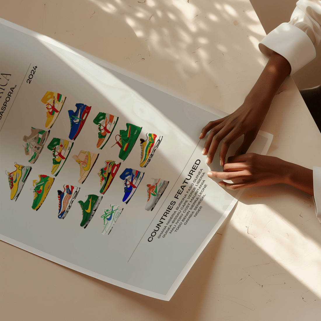 NIKE X West Africa - Matte Vertical Posters