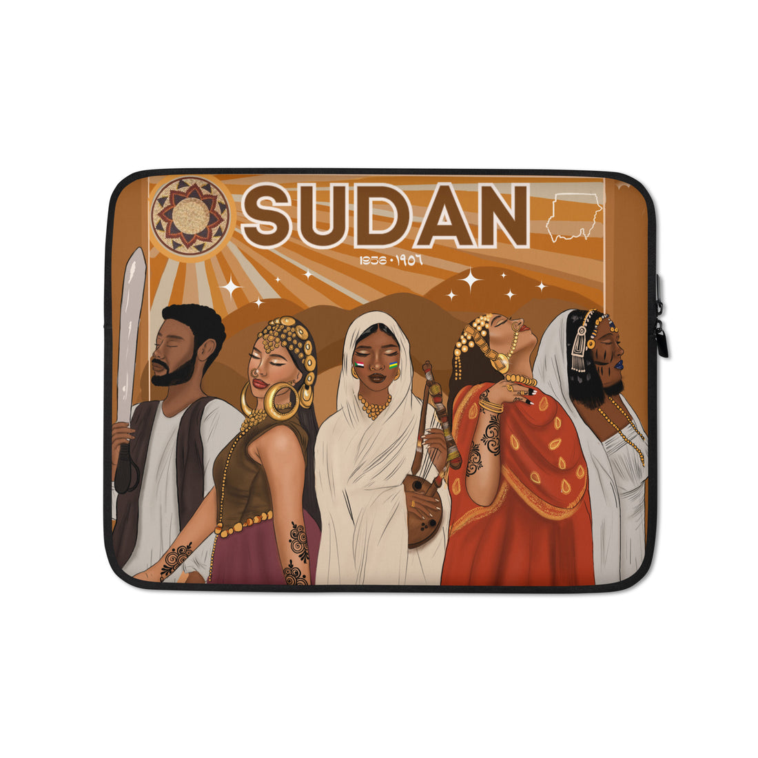 Sudan Independence Day - Laptop Sleeve